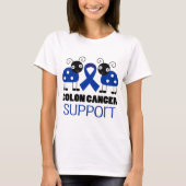 Colon Cancer Support T-shirt (Voorkant)