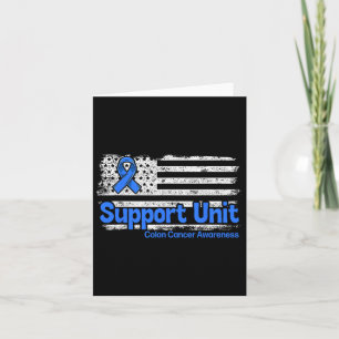 Colon Cancer Support Unit Flag Blue Colon Cancer A Kaart