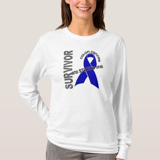COLON CANCER Survivor 1 T-shirt (Voorkant)