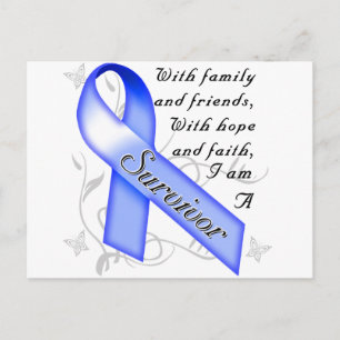Colon Cancer Survivor Briefkaart