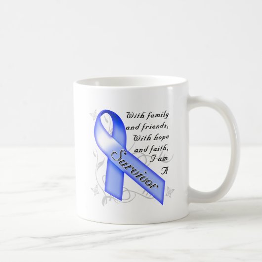 Colon Cancer Survivor Koffiemok (Rechts)
