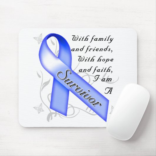 Colon Cancer Survivor Muismat (Met muis)