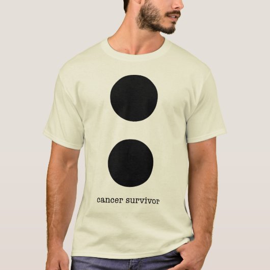 Colon Cancer Survivor Shirt (Voorkant)