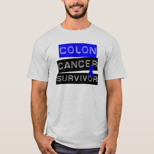 Colon Cancer Survivor T-shirt (Voorkant)