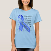 Colon Cancer Survivor T-shirt (Voorkant)