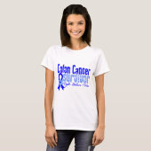 Colon Cancer Survivor T-shirt (Voorkant volledig)