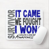 Colon Cancer Survivor We vonden dat ik wou Muismat (Met muis)