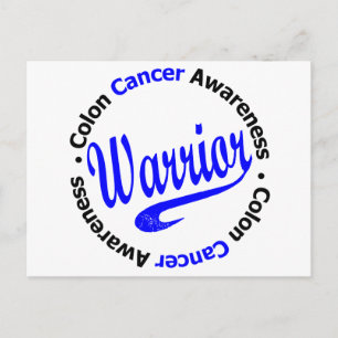 Colon Cancer Warrior Briefkaart