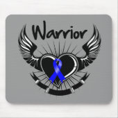 Colon Cancer Warrior Fighter Wings Muismat (Voorkant)