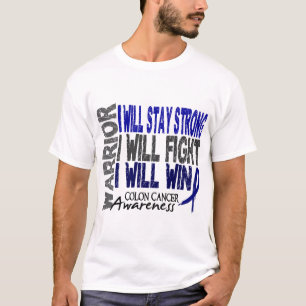 Colon Cancer Warrior T-shirt