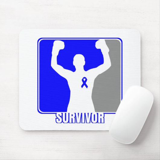 Colon Cancer Winning Survivor Muismat (Met muis)