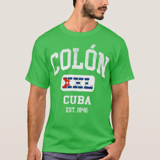 Colon Cuba XXL Atletisch ontwerp 1 T-shirt