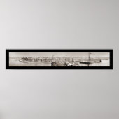 Colon, Panama & Ships Foto 1913 Poster (Voorkant)