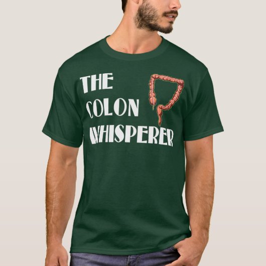 Colon Whisperer Gastroenteroloog-proctoloog T-shirt (Voorkant)