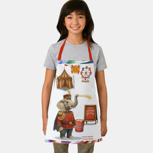 Colonel Klinger, custard slinger Schort (Insitu)