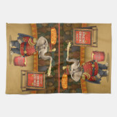 Colonel Klinger, custard slinger Theedoek (Horizontaal)