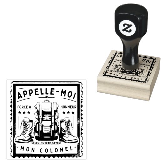 COLONEL: Militaire stempel (Gestempeld)