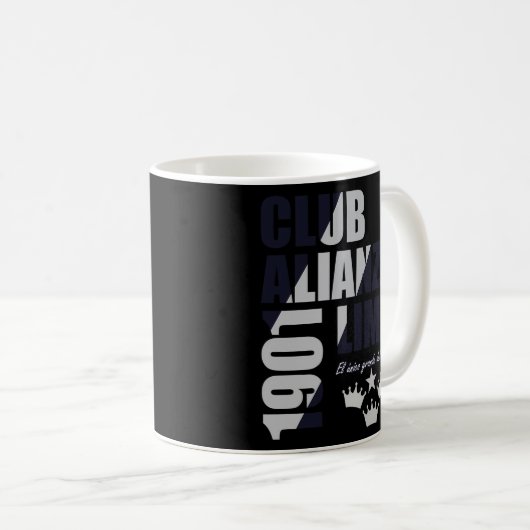 Colonia D Aliancistas USA Alianza Lima Peru Voetba Koffiemok (Voorkant rechts)