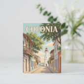Colonia del Sacramento Briefkaart (Staand voorkant)