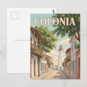 Colonia del Sacramento Briefkaart (Voorkant / Achterkant)