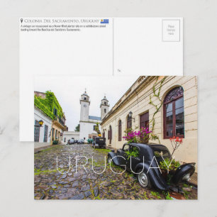 Colonia del Sacramento, Uruguay Reisansichtkaart Briefkaart