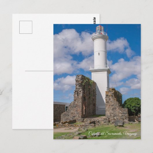 Colonia del Sacramento, Uruguay, Ruinas Briefkaart (Voorkant / Achterkant)