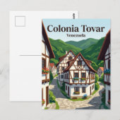 Colonia Tovar Venezuela Briefkaart (Voorkant / Achterkant)