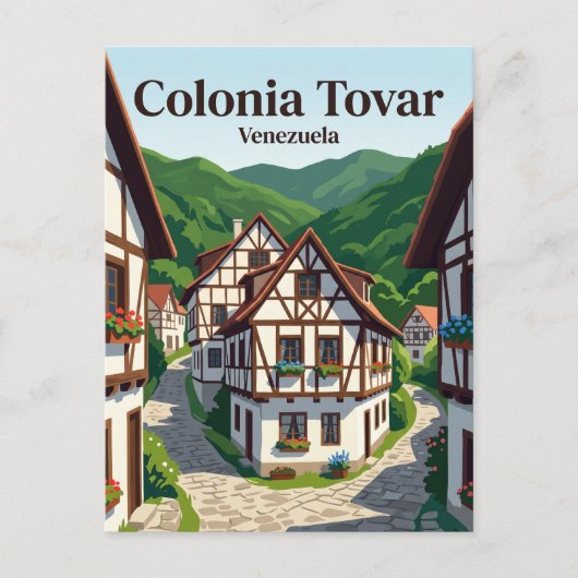 Colonia Tovar Venezuela Briefkaart (Voorkant)