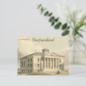 Colonial Building Newfoundland Canada Briefkaart (Staand voorkant)