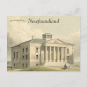 Colonial Building Newfoundland Canada Briefkaart (Voorkant)