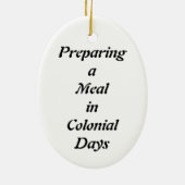Colonial Cook Ornament (Achterkant)