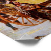 Colonial kerstdruk poster (Hoek)