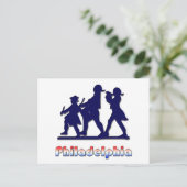 Colonial Philadelphia Briefkaart (Staand voorkant)