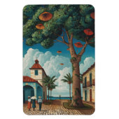 Colonial Plaza met zeezicht Magneet (Verticaal)