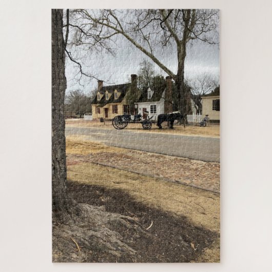 Colonial Williamsburg 1000+ Piece Puzzle Legpuzzel (Verticaal)