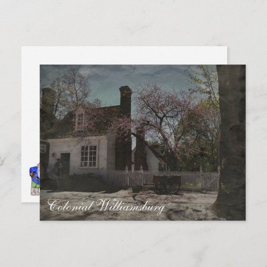Colonial Williamsburg Briefkaart (Voorkant / Achterkant)