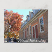 Colonial Williamsburg Briefkaart (Voorkant)