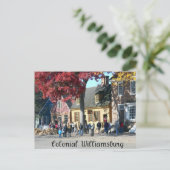 Colonial Williamsburg Briefkaart (Staand voorkant)