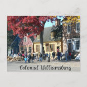Colonial Williamsburg Briefkaart (Voorkant)