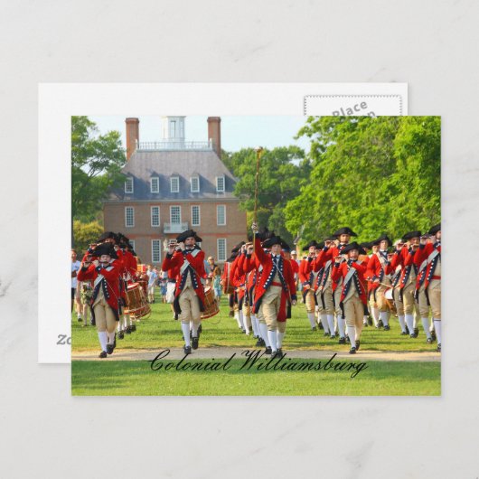 Colonial Williamsburg Briefkaart (Voorkant / Achterkant)