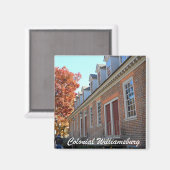 Colonial Williamsburg Magneet (Voorkant / Achterkant)