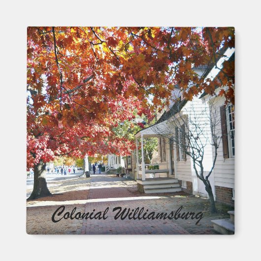 Colonial Williamsburg Magneet (Voorkant)
