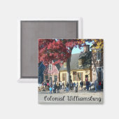 Colonial Williamsburg Magneet (Voorkant / Achterkant)