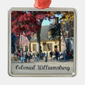 Colonial Williamsburg Metalen Ornament (Voorkant)