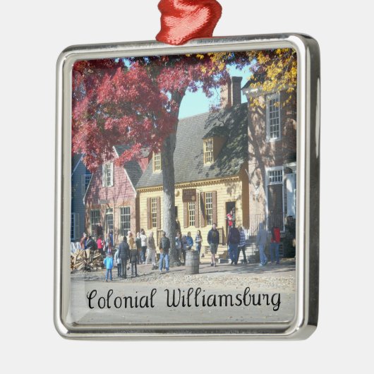 Colonial Williamsburg Metalen Ornament (Links)