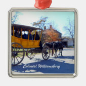 Colonial Williamsburg Metalen Ornament (Voorkant)