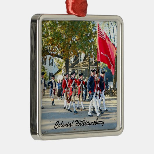 Colonial Williamsburg Metalen Ornament (Rechts)