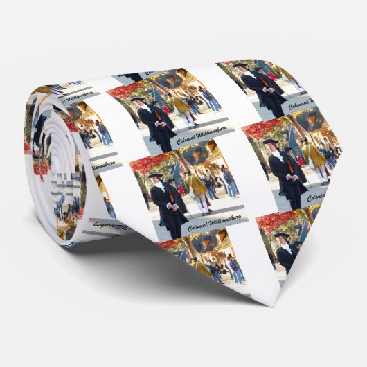 Colonial Williamsburg Stropdas (Opgerold)