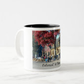 Colonial Williamsburg Tweekleurige Koffiemok (Voorkant links)