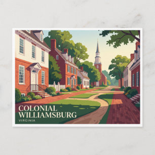 Colonial Williamsburg Virginia Briefkaart